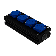 Коробка коммутационная проходная без профиля CB M04